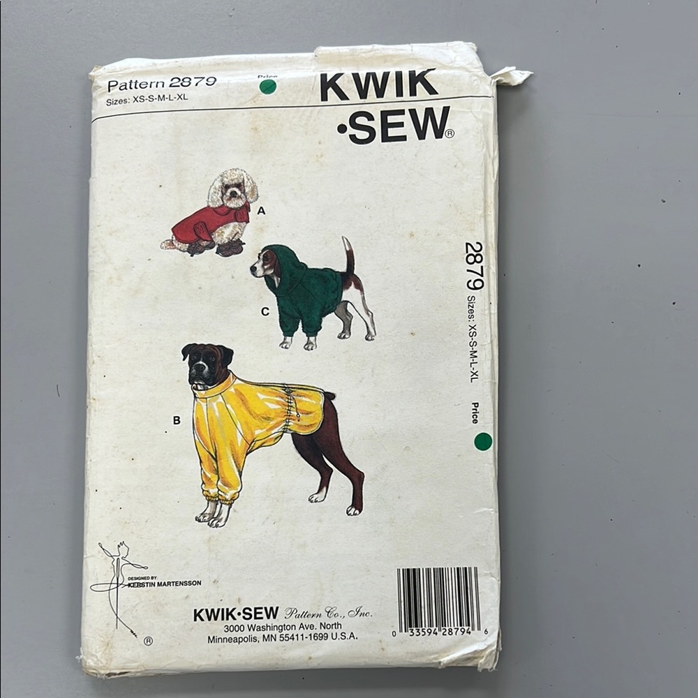 Doggy Pullover Sewing Pattern
